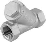 1/2 inch 4 Inch CF8M Y Strainer , Female SS316 Y Strainer 800PSI