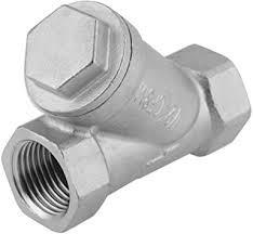 Factory price stainless steel y type thread strainer SS316L 304 internal thread