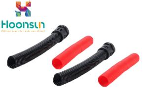 Wholesale AD15.8 Black &amp; Red Flexible Hose Pipe Standard Plastic Corrugated Pipe from china suppliers