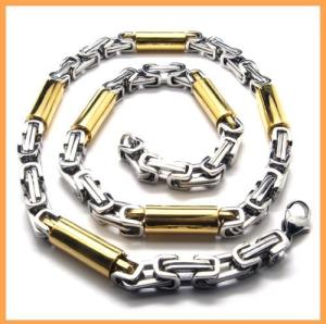 Wholesale New Fashion Tagor Stainless Steel Jewelry Casting Chain NecklaceS Collection PXN053 from china suppliers