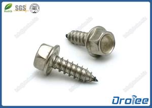 Wholesale Stainless Steel 18-8 / 304 Sheet Metal Screw Hex Washer Head ST5.5-14 x50mm from china suppliers