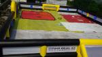 Gient Tarpaulin Inflatable Sports Games / Tarpaulin Football Playground