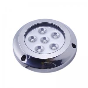 China Energy Saving 6*4W RGB 3 In 1 LED Boat Light / 10 - 30v Underwater LED Fishing Lights on sale