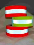 Sew On Retro Reflective Safety Tape For Clothing Clothes 100% Cotton M Aramid
