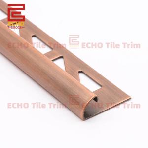 Wholesale Vintage 1 4 Round Edge Tile Trim Wall Tile Corner Bead Bronze from china suppliers