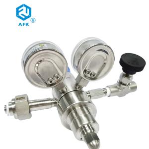 Wholesale CGA540 Cylinder High Pressure Regulator 3000psi AFK PTFE Vaspel from china suppliers