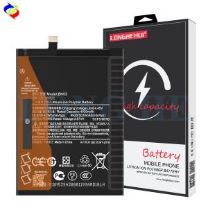 Wholesale Double IC Protection Battery for Xiaomi Redmi Note 9 Pro Max BN53 5020mAh Li-Polymer from china suppliers