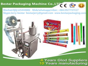 China stainless steel high quality ice lollipop packaing machine liquid frutis syrup packing machine bestar packaging machine on sale