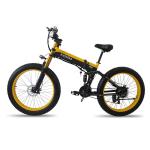 6061Alu Fat Tyre Electric Folding Bike , 13Ah 1000 Watt Folding Electric Bike
