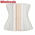 Hollow White 3XS-6XL Latex Sport Waist Trainer For Lower Belly Fat