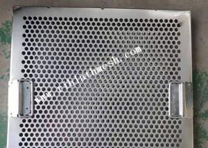 Wholesale Round Type 2mm Hole Size Perforated Metal Mesh 1m Width 2m Length from china suppliers