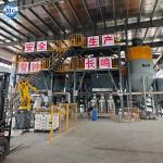 Intelligent PLC 10-30T/H Double Shaft Mixer Dry Mix Plant Dry Mortar Ceramic