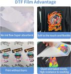 60cm Digital Printing DTF Heat Transfer PET Film DTF Printer Film Men Canvas