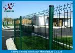 PVC Coated Bending Welded Wire Mesh Fence For Garden And Home