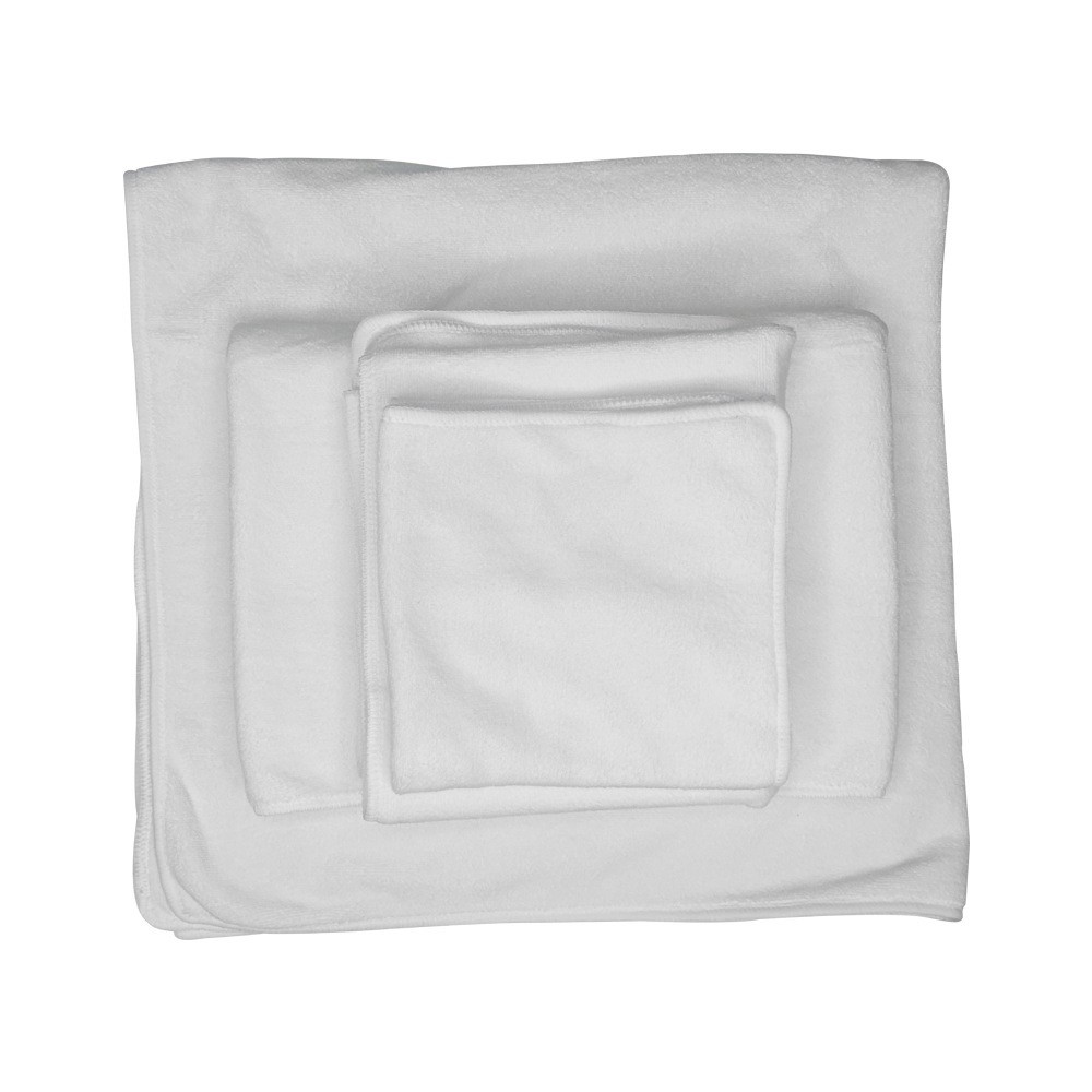Sublimation Blanks Cotton Polyester White Sublimation Bath Towel 400G