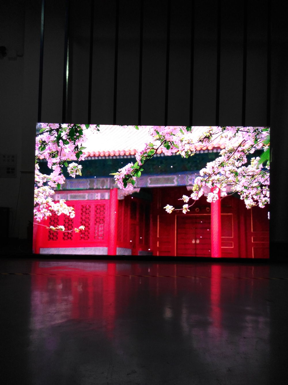 New design thin aluminum profile cabinet in led display screen rental use led screen with light weight