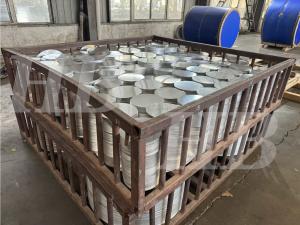 Wholesale 1050 Kitchen Dish &amp; Pizza Pans Aluminium Circle Blanks For Cookware from china suppliers