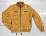 8850 Men's PU fashion jackets stock(men's coat)