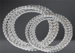 Bto 22 Concertina Razor Barbed Wire Hot Dipped Galvanized Anti Climb