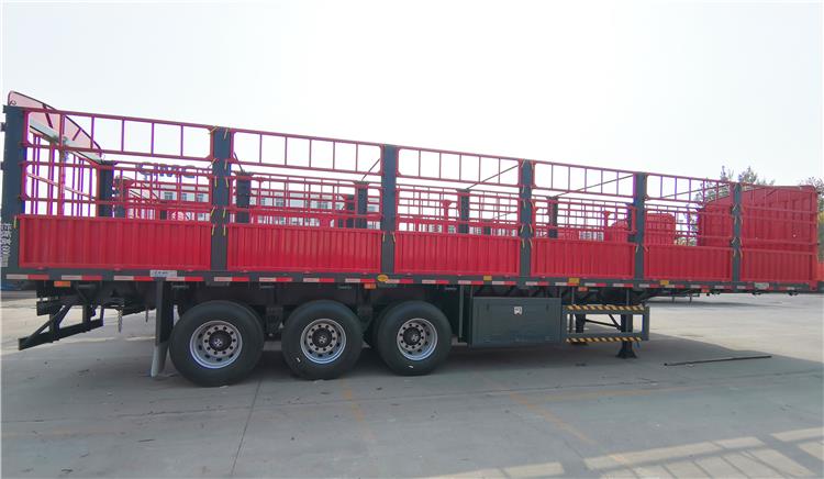 3 Axle 60t Storehouse Fence Semi-trailer for Sale-CIMC Trailer