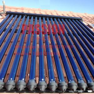 Wholesale 20tubes Pressure Solar Collector Black Frame Heat Pipe Solar Thermal Heater from china suppliers