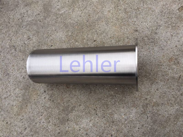 Easy Installed Resin Trap Filter With Flanged Connect / Smooth Filtration Surface