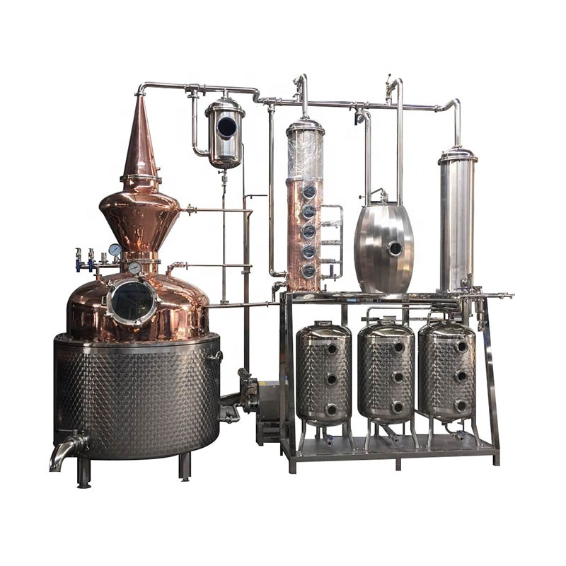 Semi-automatic Control System Alcohol Distiller for Large Volume Whisky Distillation