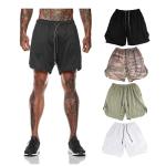 Custom Mens Running Training Shorts With Pocket Workout Bodybuilding Gym Sports