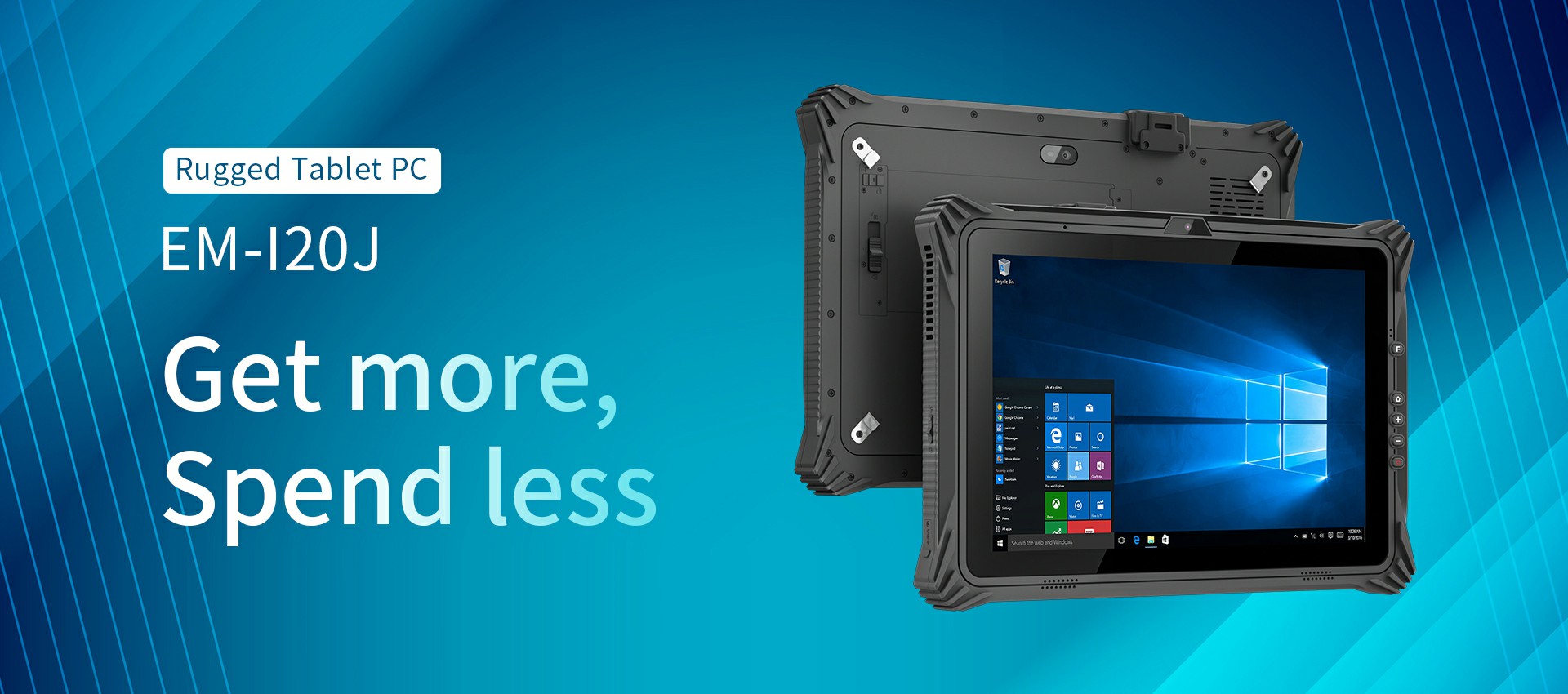 GNSS Support GPS 12inch Rugged Tablet with Fingerprint Docking Station 5G LTE RJ45 Port 2D Barcode Scan NFC