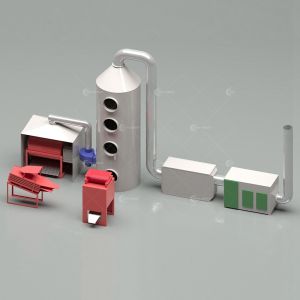 150kg-1000kg Capacity Manufacturing Plant Printed Circuit Boards Dismantling