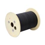 PVC G657A1 Single Mode Fiber Optic Drop Cable FRP Steel Wires