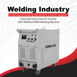 Wholesale Inverter MMA welder Industrial Use ARC MMA Welder 24.5KG portable welding machineMachine ARC500 from china suppliers