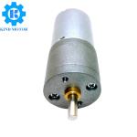 Mini diameter 25mm 24volt 80rpm 400 rpm electric gear motor with metal reduction