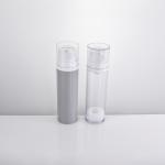 50ml 100ml 150ml plastic empty airless dispenser pump bottle primary cosmetic