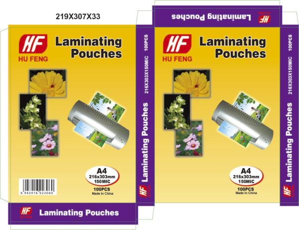 hot A4 A3 75MIC 80MIC 100MIC 125MIC 150MIC 175MIC 250MIC lamination pouch film