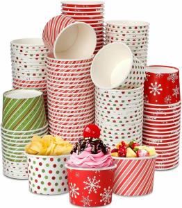 Wholesale Sustainable Leak Proof 5 Oz Paper Ice Cream Bowl Eco Friendly Customizable from china suppliers