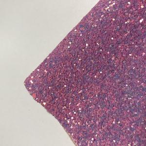 Wholesale 1.4mm 3D Holographic Wallpaper Metallic Chunky Glitter Fabric from china suppliers