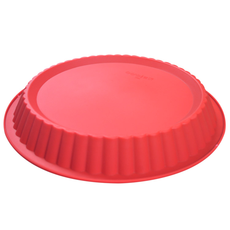 4-9 Inch Non Stick Microwave Safe Rubber Silicone Pizza Pan Food Grade