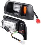 Club Car DS 1993-UP Model Halogen Golf Cart Headlights , DS Cart LED Tail Light