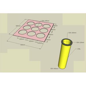 Rubber Polyester Filter Cartridge , 0.3 - 0.5um Synthetic Oil Filter