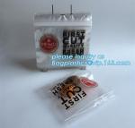 Food Grade Grip Seal Deli Saddle Bags, Printed Semi Saddle Deli Zipper Bag, deli