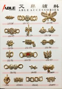 Wholesale Customize Fashion Metal Shoes Buckles Chain Decorative Multi Shape Alloy from china suppliers