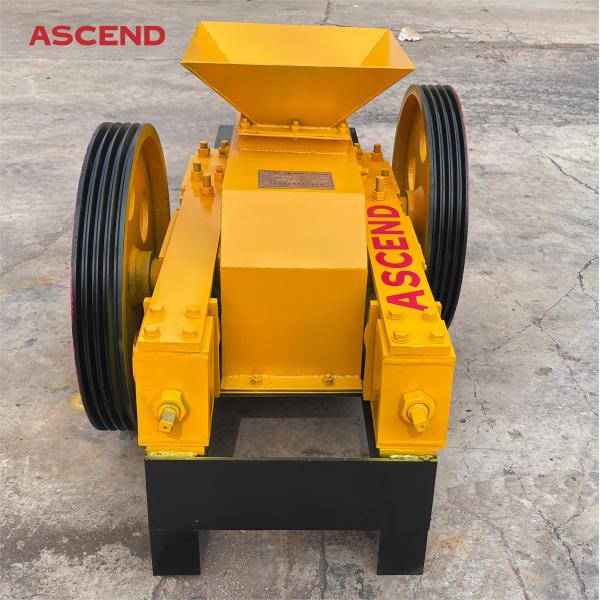 Two roller crusher for sand making road building gold mining materials crushing