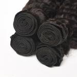 Deep Wave Brazilian Hair Bundles , Unprocessed Brazilian Curly Hair Bundles