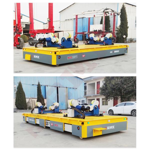 Self Propelled Battery Operated Transfer Trolley Industrial Heavy Load