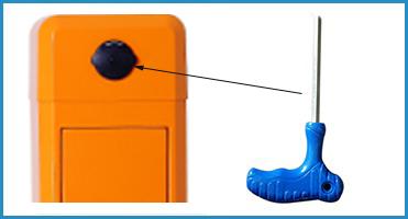 Auto Car parking gate barrier System , 60HZ / 50HZ Boom Barrier Gate RS485