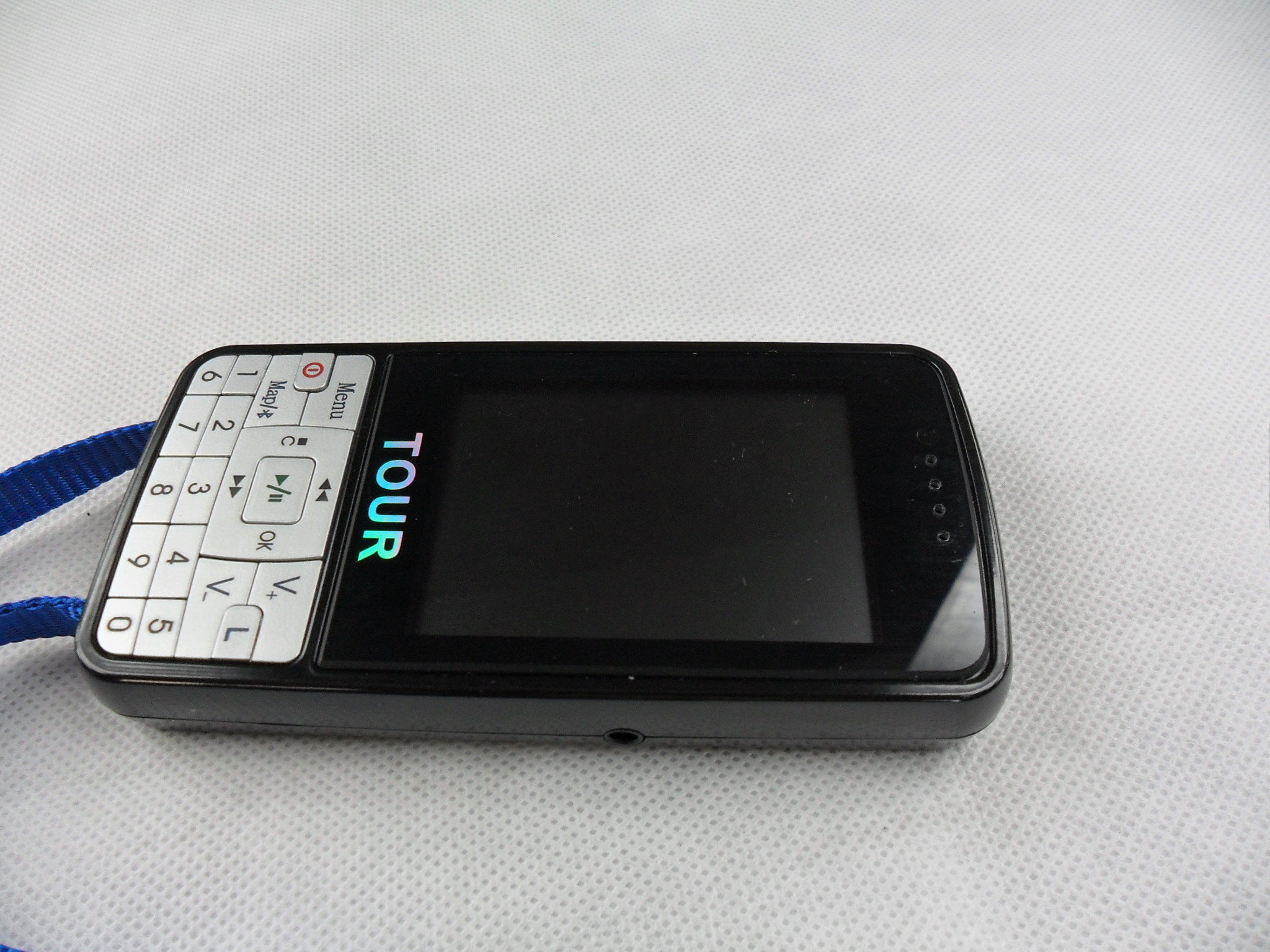 007B Automatic Tour Guide System With LCD Screen , Black Tour Guide Microphone System