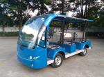 Blue 48V 9 Passengers Electric Tourist Bus For Hotel / Club / Resort