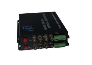 Wholesale 4 Channels Video Rs485 To Fiber Optic Converter For CCTV Security System from china suppliers