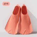 Silicone Swimming Training Diving Short Diving Fins Flipper For Adults